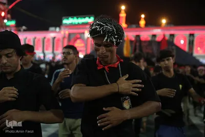 عزاداری شب اربعین در کربلا