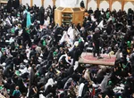 مراسم شیرخوارگان حسینی در حرم مطهر شاهچراغ(ع)
