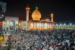 شام عید غدیر در حرم مطهر شاهچراغ(ع)