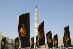 Məhərrəmlik ərəfəsində Cəmkəran məscidi matəm libasını geyindi