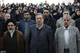 عکس | نواختن زنگ انقلاب در ارومیه