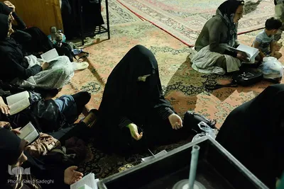 قرار بندگی؛ احیای شب ۲۱ رمضان در آستان مقدس امامزاده سید حمزه (ع) تبریز
