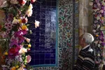 مراسم گلباران آرامگاه سعدی