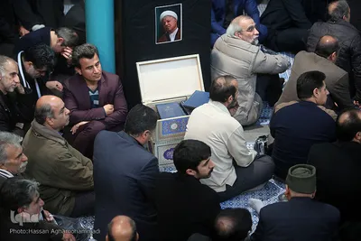 مراسم وداع با پیکر آیت‌الله هاشمی رفسنجانی