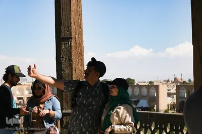 نقش جهان میزبان مسافران نوروزی نصف جهان