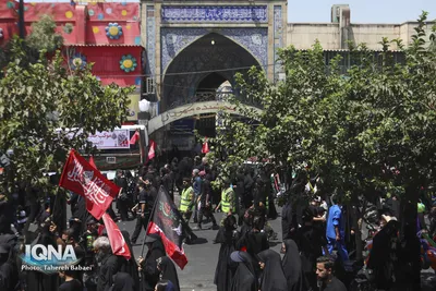 آئین پیاده‌روی جاماندگان اربعین حسینی شهر تهران
