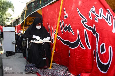 مراسم دعای پرفیض عرفه در گلزار شهدا