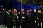 آیین استقبال از پیکر شهدای تازه‌تفحص‌شده در سیمای مرکز اصفهان