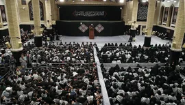 مراسم عزاداری اربعین حسینی در حسینیه امام خمینی