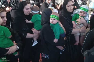 مراسم شیرخوارگان حسینی در اهر