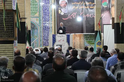 مراسم یادبود و گرامیداشت امام جمعه بخش جوکار