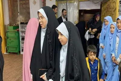 محفل انس با قرآن در قدمگاه خضر نبی(ع) آمل برگزار شد