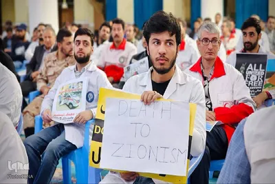 تجمع بزرگ مرهم برای غزه در آذربایجان غربی‎