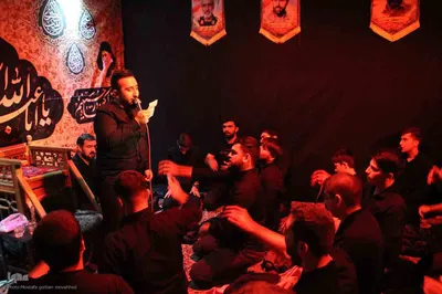 مراسم عزاداری شب شهادت حضرت زهرا (س) در اهر