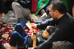 مراسم عزاداری و قرائت زیارت اربعین در حسینیه شهید آل مبارک