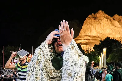 شب بیست و سوم ماه مبارک رمضان-گلزار شهدای کرمان‎‎
