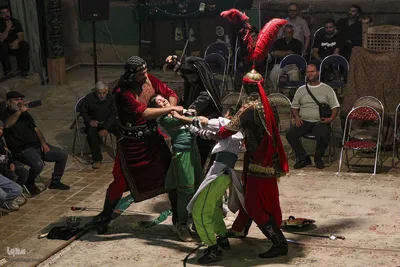 تعزیه حسینیه اعظم برغان