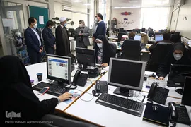 بازید حجت‌الاسلام و المسلمین محمدرضا مبلغی، رئیس فراکسیون امر به معروف و نهی از منکر مجلس از ایکنا
