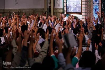 اولین دعای کمیل ماه مبارک رمضان در مسجد ارک