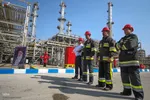 آیین افتتاحیه پروژه تولید «بنزین یورو ۵» در شیراز‎