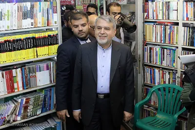 کتاب‌گردی سیدرضا صالحی‌امیری، وزیر فرهنگ و ارشاد اسلامی