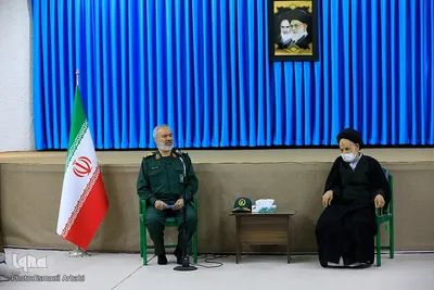 دیدار جانشین فرمانده کل سپاه پاسداران با حجت‌الاسلام عبادی