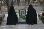 حال و هوای گلستان شهدای اصفهان در آخرین پنجشنبه سال