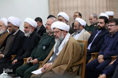 دیدار دست‌اندرکاران کنگره بزرگداشت شهدای روحانی با رهبر انقلاب