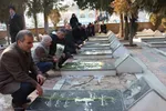 گرامیداشت روز پدر در جوار مزار شهدای ارومیه‎