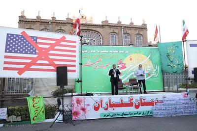 اجتماع مردم تبریز به مناسبت نهم ربیع سرآغاز امامت و ولایت حضرت حجه ابن الحسن العسگری(ع)‎‎