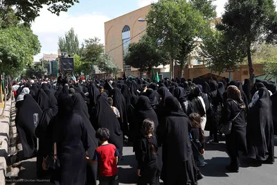 مراسم جاماندگان اربعین حسینی در اهر