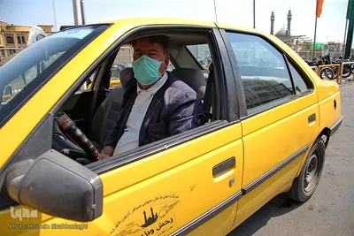 من ماسک می‌زنم