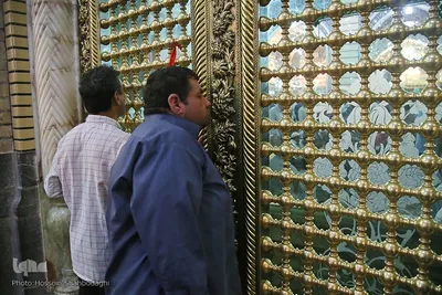 شب میلاد امام هادی(ع) در حرم بانوی کرامت