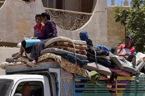 فرار هزاران سوری از شرق دیرالزور
