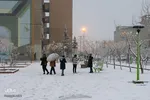 اصفهان در آغوش زمستان