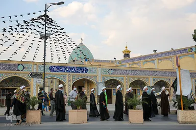 مراسم عزاداری سومین روز شهادت اباعبدالله الحسین(ع) در شیراز