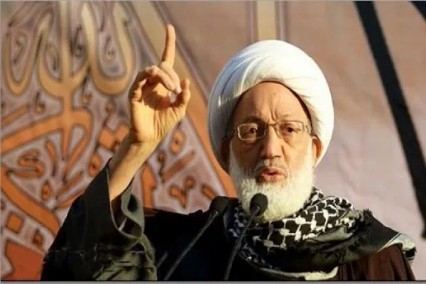 آية الله قاسم يطالب حكومة البحرين بإطلاق السجناء السياسيين