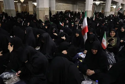 بزرگداشت چهلمین روز شهادت رهبر شهید در حرم حضرت معصومه (س)