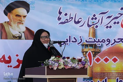 رزمایش اهدای 1000 سری جهزیه در حرم مطهر امام راحل