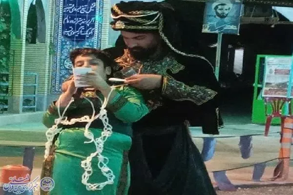 پنجمین شب سوگواره تعزیه «غریب» شهرستان نور