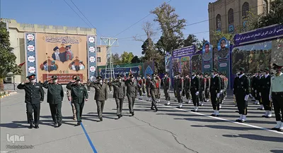 مراسم دانش‌آموختگی دانشجویان دانشگاه‌های افسری