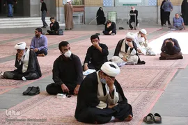 قم در عزای امام زین‌العابدین(ع)