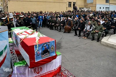تشییع پیکر شهید مدافع امنیت «محمدرضا کوشکی»‎