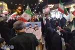 موج پنجاه و هفتمین شب اجتماع مردم  بابلسر  در  میدان شهدای بیت المقدس