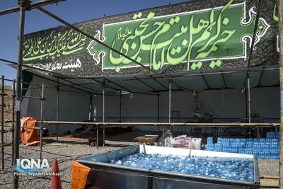 آماده‌سازی موکب‌ها برای استقبال زائران پیاده امام رضا(ع)
