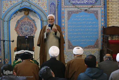 حجت‌الاسلام قربان‌پور، مدیرکل تبلیغات اسلامی استان مرکزی در پالایشگاه نفت امام خمینی(ره) شازند