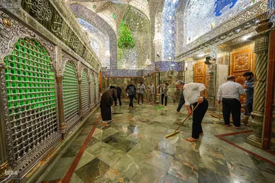 حرم مطهر علوی در آستانهٔ میلاد مولود کعبه