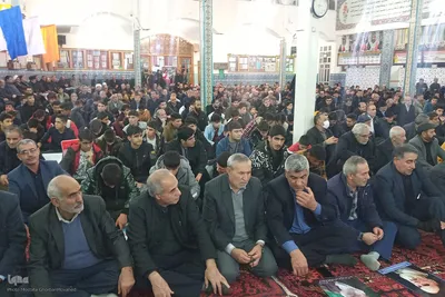 مراسم گرامیداشت چهارمین سالگرد شهادت سردار حاج قاسم سلیمانی در اهر