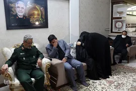 پایان ۸ سال فراق خانواده شهید عبدالله اسکندری، سردار بی سر مدافع حرم از پیکر مطهر این شهید والامقام