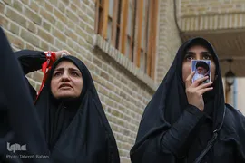 تجمع مردم تهران به مناسبت شهادت سردار سپهبد قاسم سلیمانی در میدان فلسطین